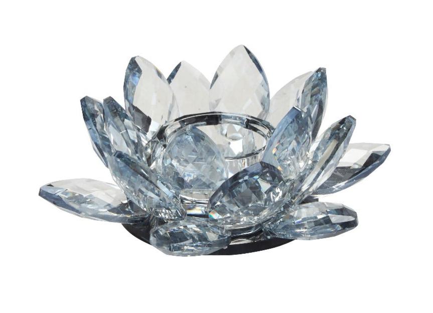 Margit Brandt Lotus Votive fyrfadsstage - Light Blue - Bahne